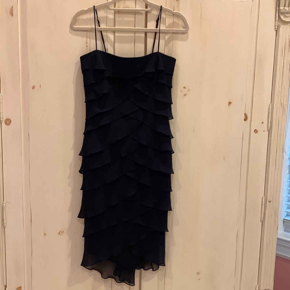 Tadashi black dress. Size 6. Gorgeous dressy black dress! Perfect condition